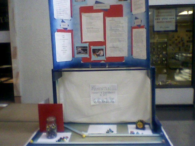 Momentum Project A science fair