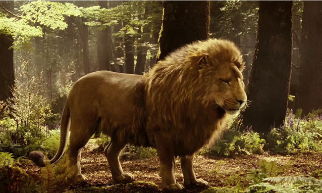 Aslan the Lion Aslan returns on