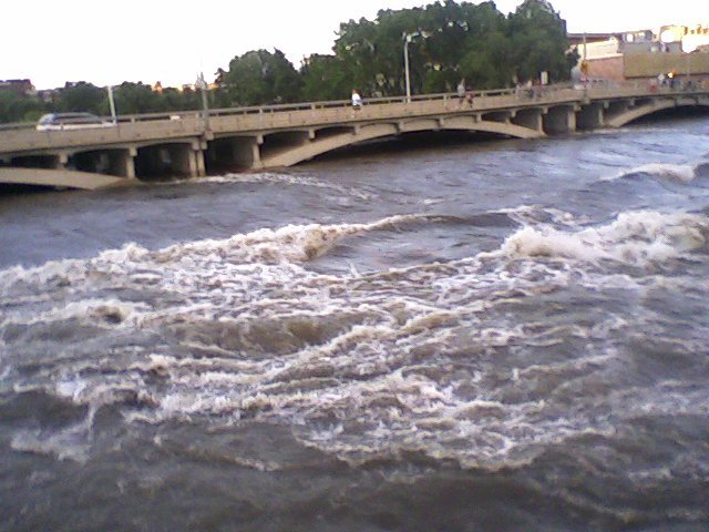 Iowa River The Iowa River on Sa