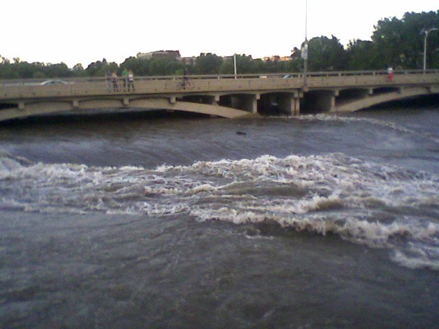 Iowa River The Iowa River on Sa