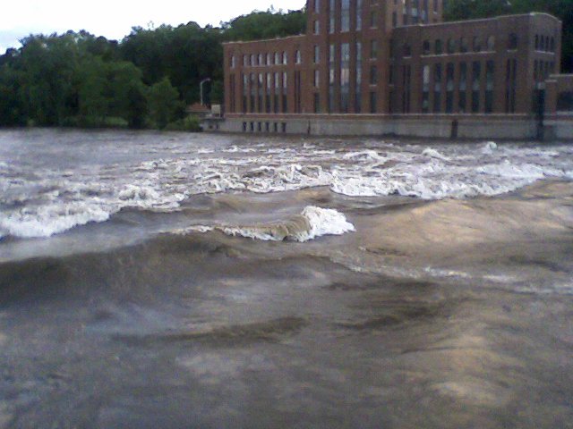 Iowa River The Iowa River on Sa