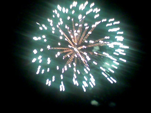 Iowa City Fireworks Pictures of