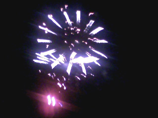 Iowa City Fireworks Pictures of