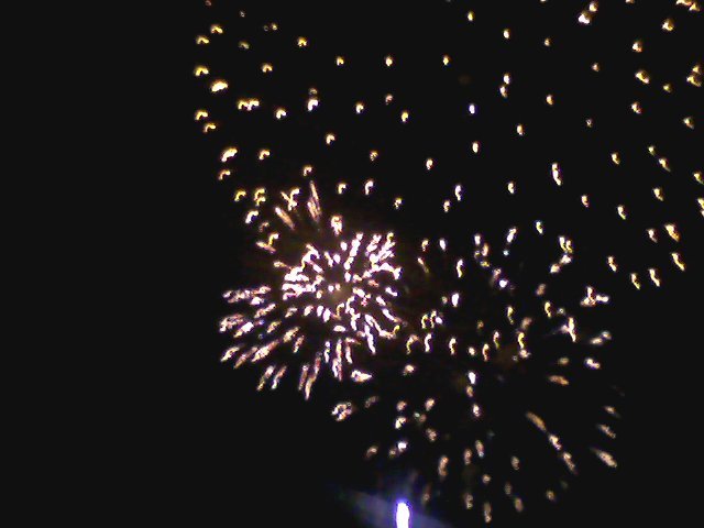Iowa City Fireworks Pictures of
