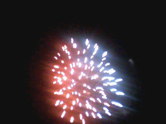 Iowa City Fireworks Pictures of
