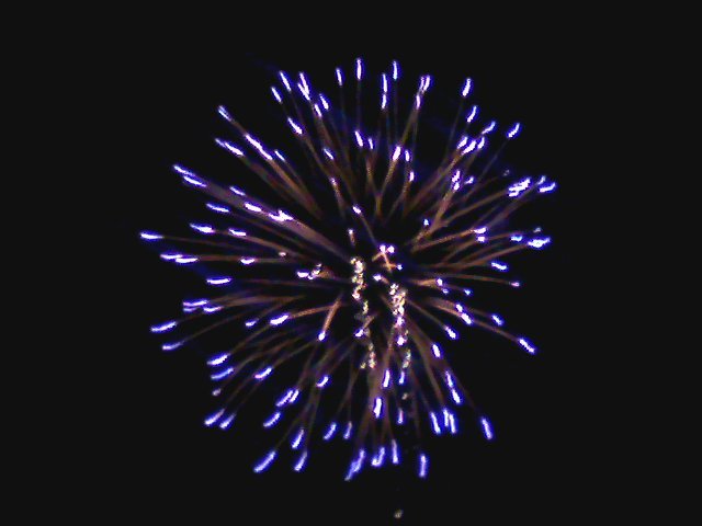 Iowa City Fireworks Pictures of
