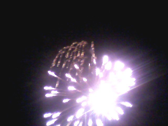 Iowa City Fireworks Pictures of