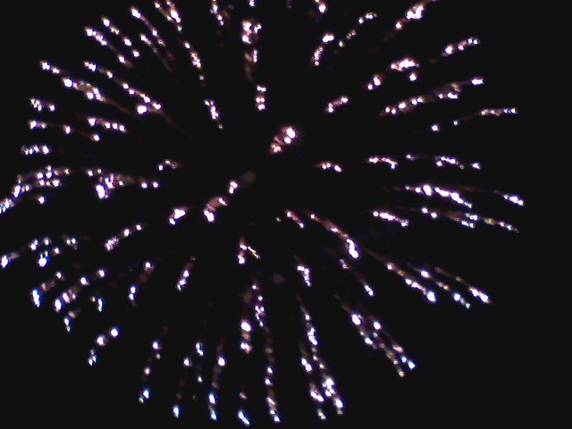 Iowa City Fireworks Pictures of