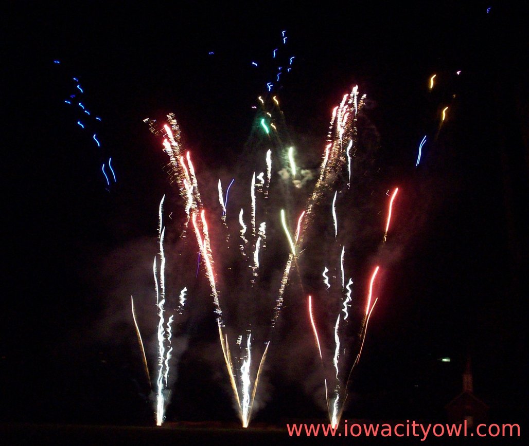 Opening Fireworks Some of the o