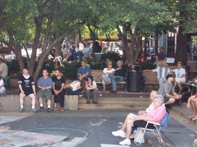 Summer of the Arts Crowd An aud