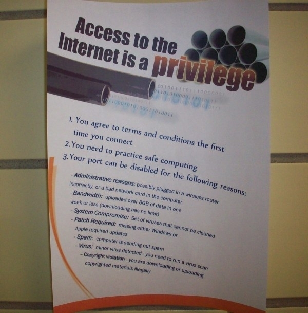 Internet is a Priviledge? Inter