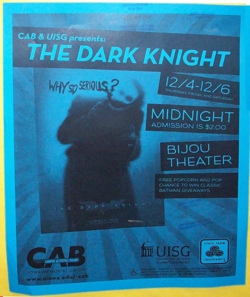 Dark Knight Showing UISG and Ca