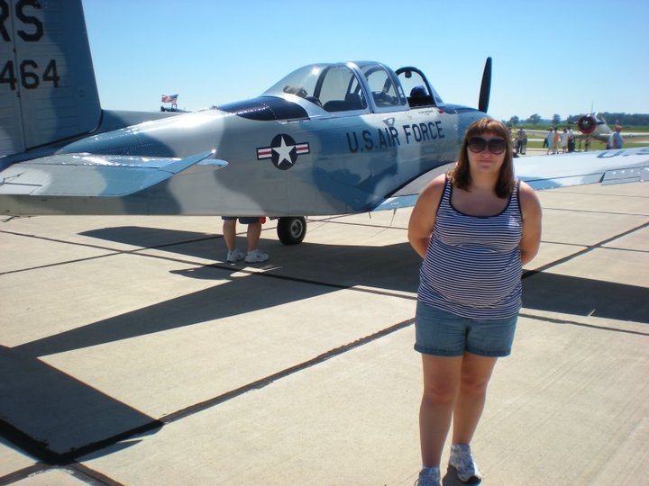 Me @ an airshow in Kokomo, Indi