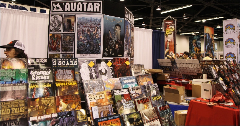 Avatar press booth 