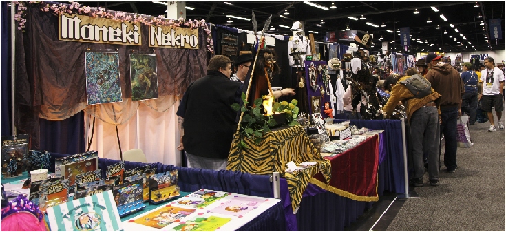 Tiki booth 
