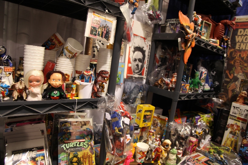 Vintage toy booth 