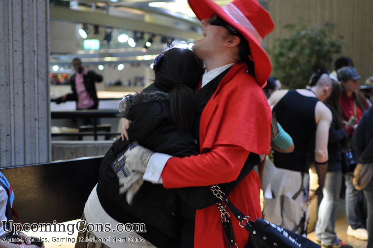Alucard hugs 