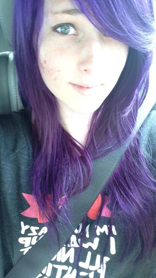 sailor moon and purple hair 