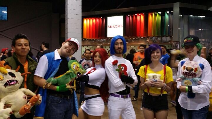 purple haired misty 