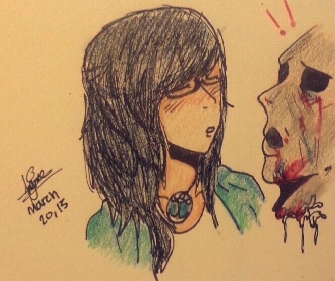 art trade one of my friend drew